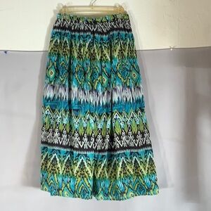 JAQULiNE Design Women Multi Color Gypsy Skirt